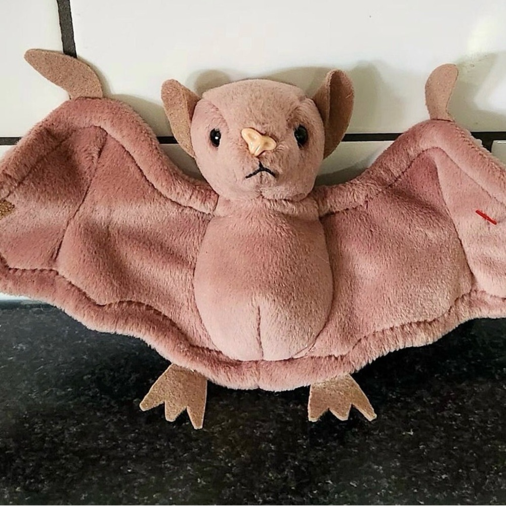 Vintage Batty the Bat - Brown - Retired Beanie Babies
